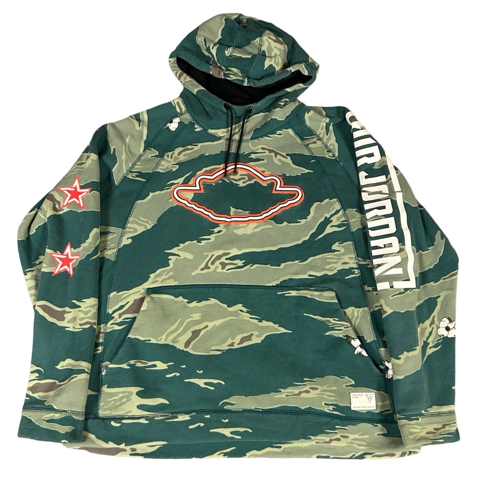 Jordan Green Camouflage Hoodie